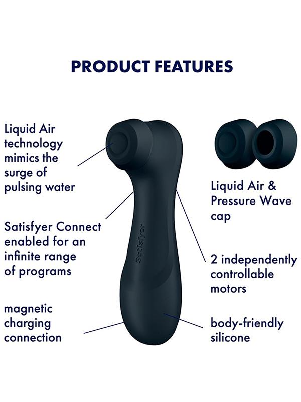 Satisfyer - Pro 2 Generation 3 Connect Nero